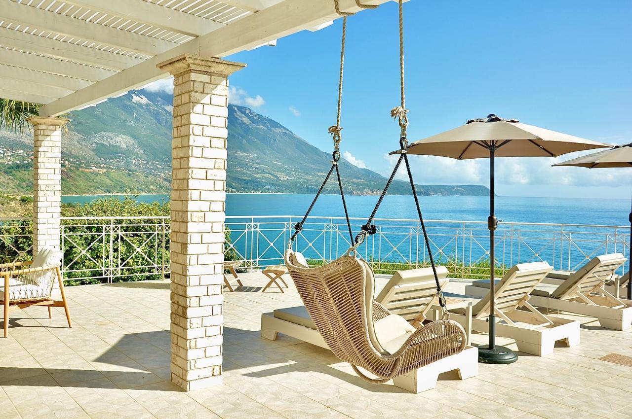 Stone Villa Kefaloniaprivatevillas Trapezaki  Extérieur photo