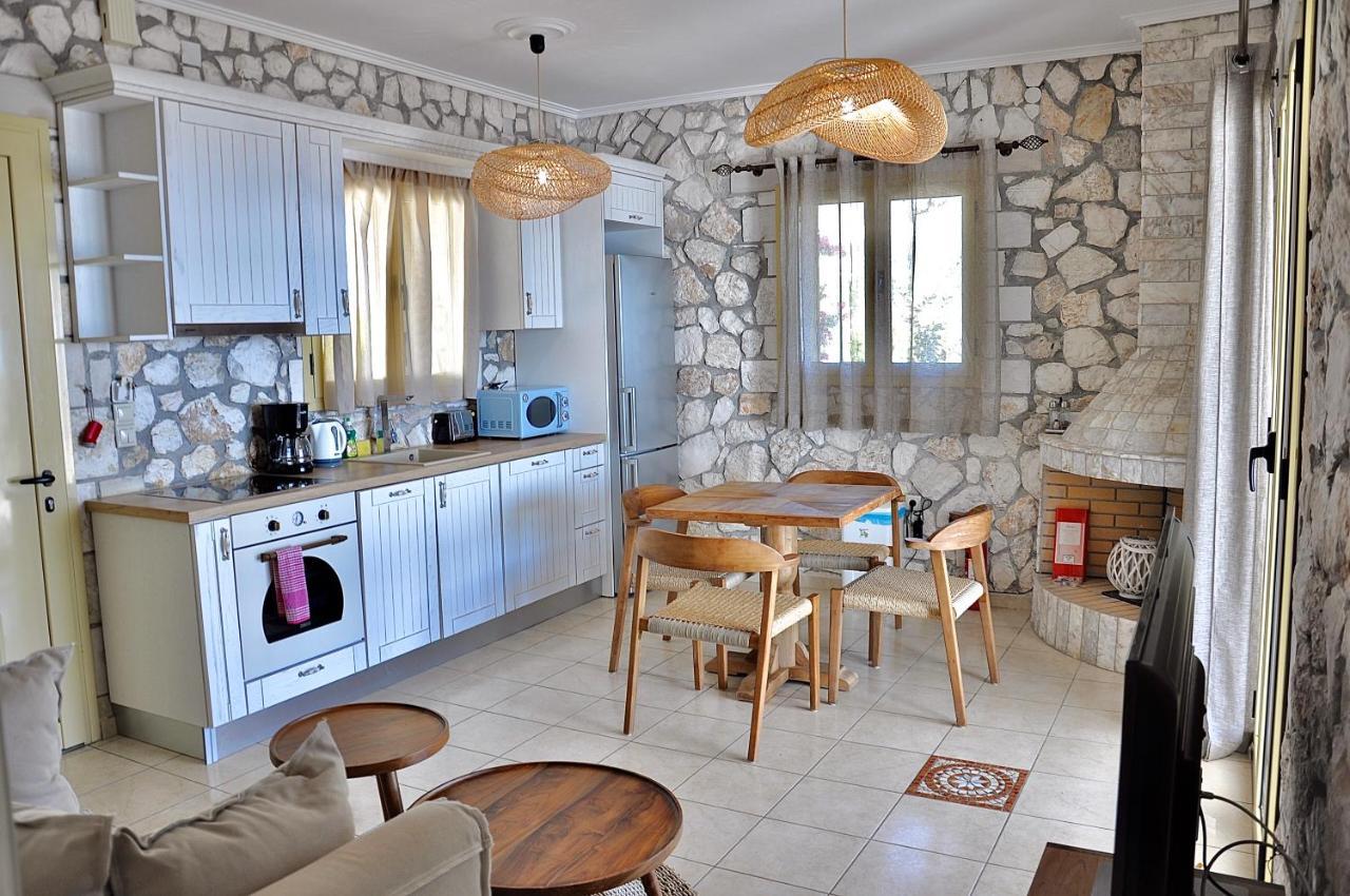 Stone Villa Kefaloniaprivatevillas Trapezaki  Extérieur photo